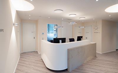 Hygienegerechte Praxisplanung am Beispiel einer gastroenterologischen Praxis in München 