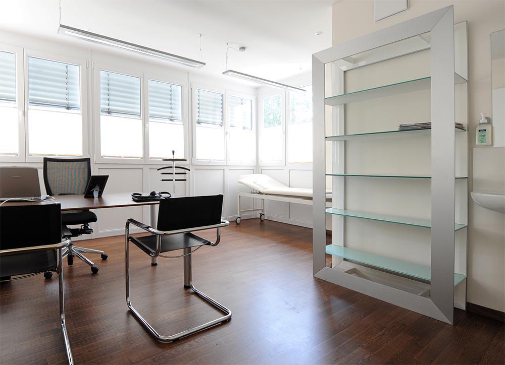 Sprechzimmer gastroenterologische Praxis