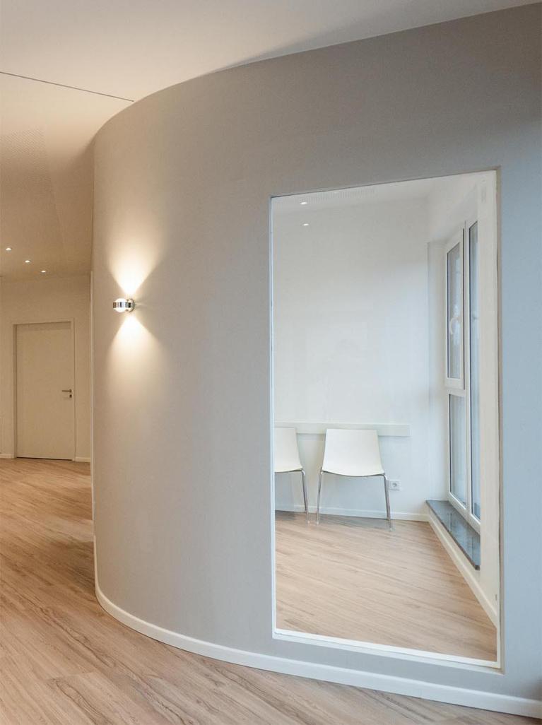 Wartezimmer radiologische Praxis