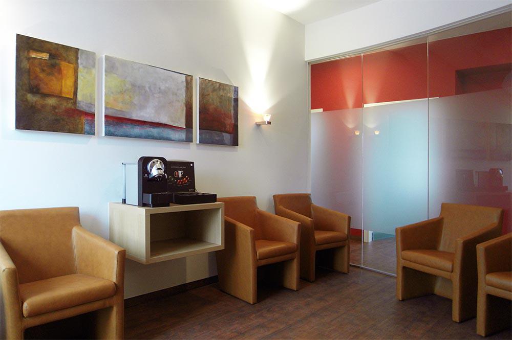 Wartezimmer Privatpraxis für Orthopädie